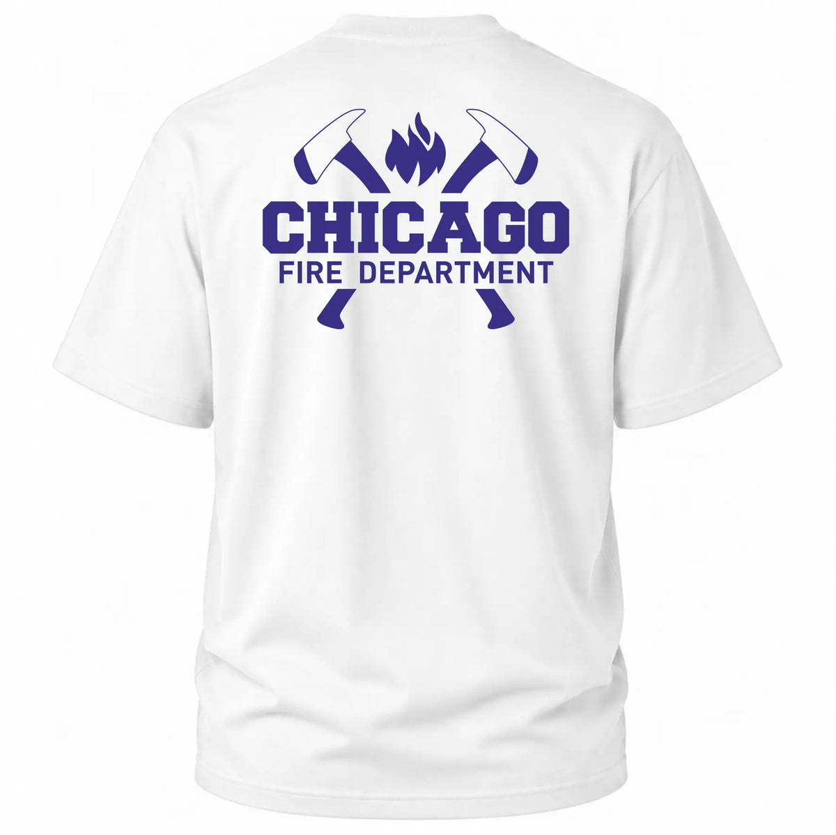 CFD T-Shirt Axe Logo Blue Edition