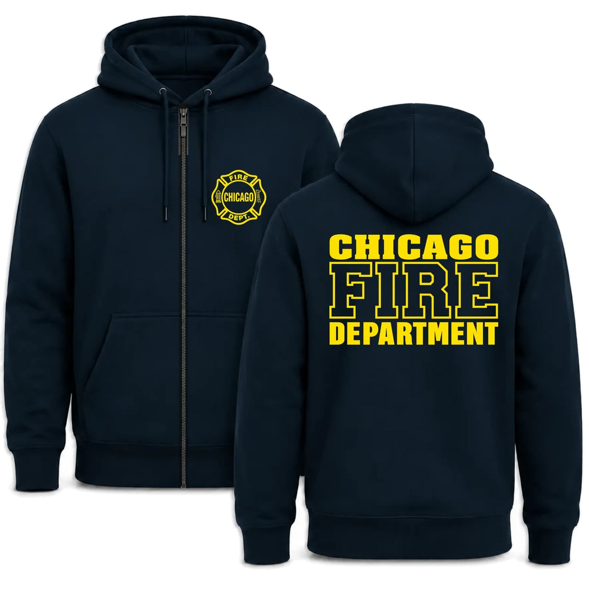 CFD Standard Kapuzenjacke Yellow Edition