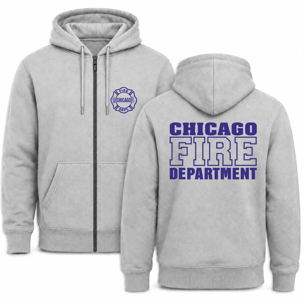 CFD Standard Kapuzenjacke Blue Edition