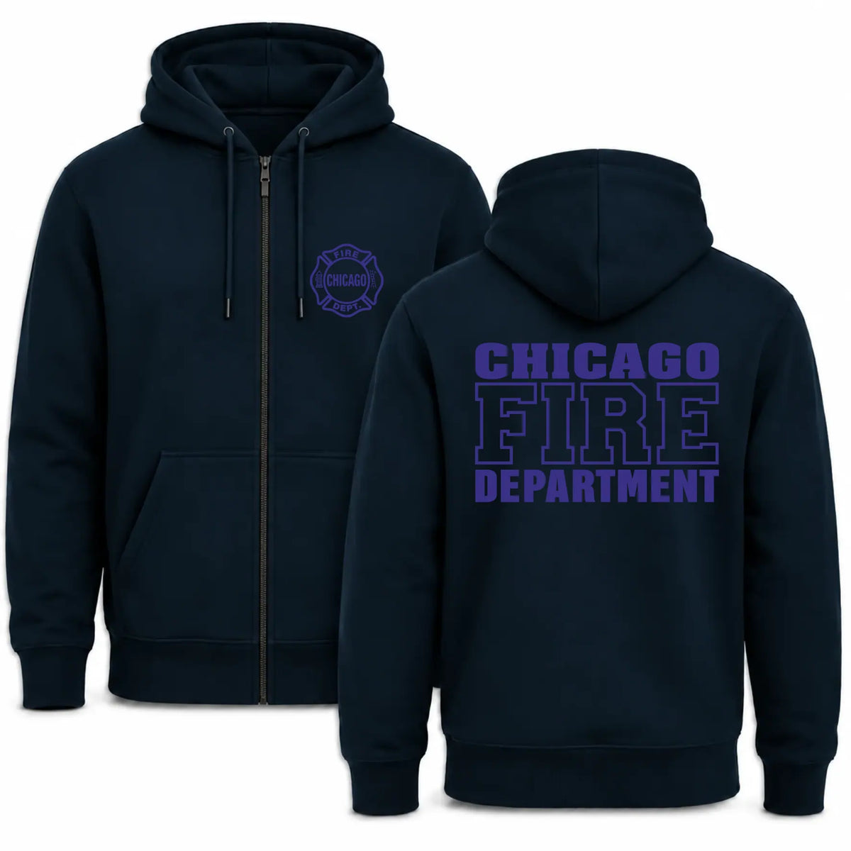 CFD Standard Kapuzenjacke Blue Edition