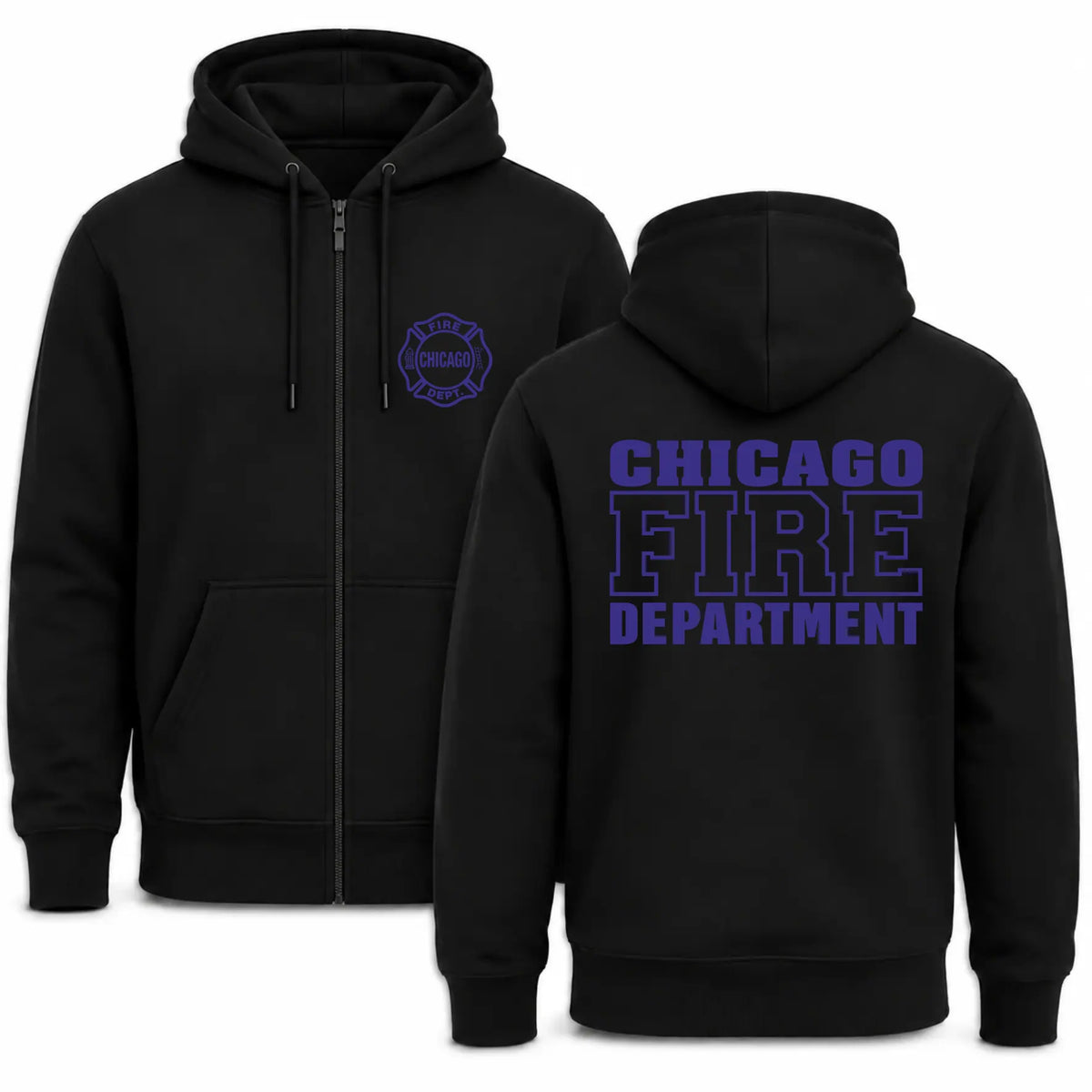 CFD Standard Kapuzenjacke Blue Edition