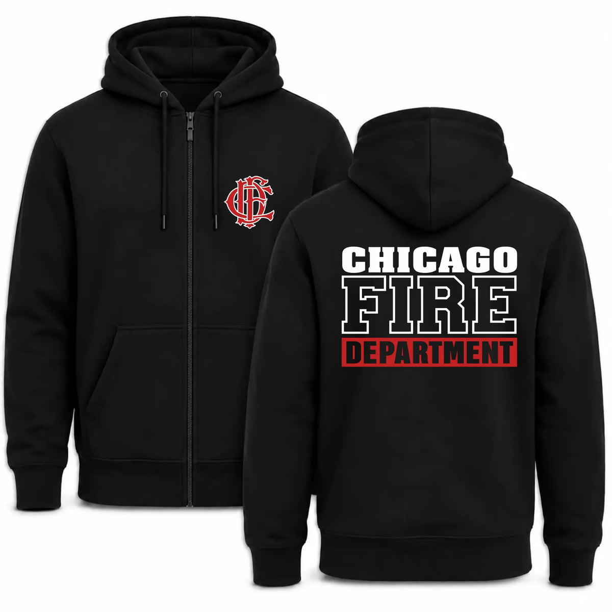 CFD Kapuzenjacke Red Beam