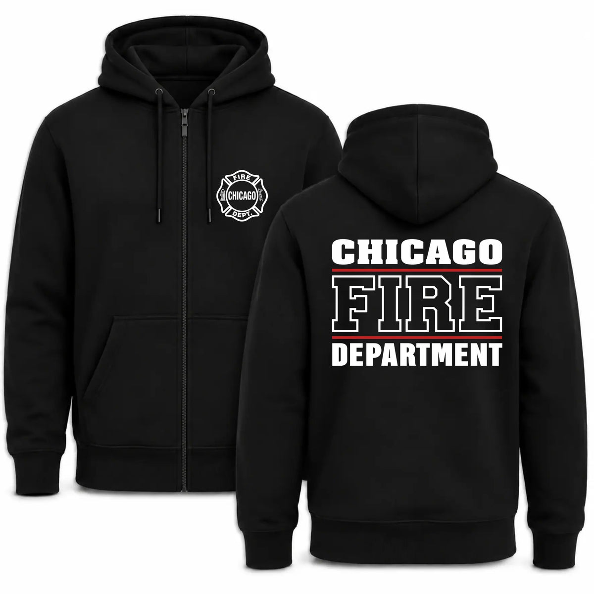 CFD Kapuzenjacke Red Line