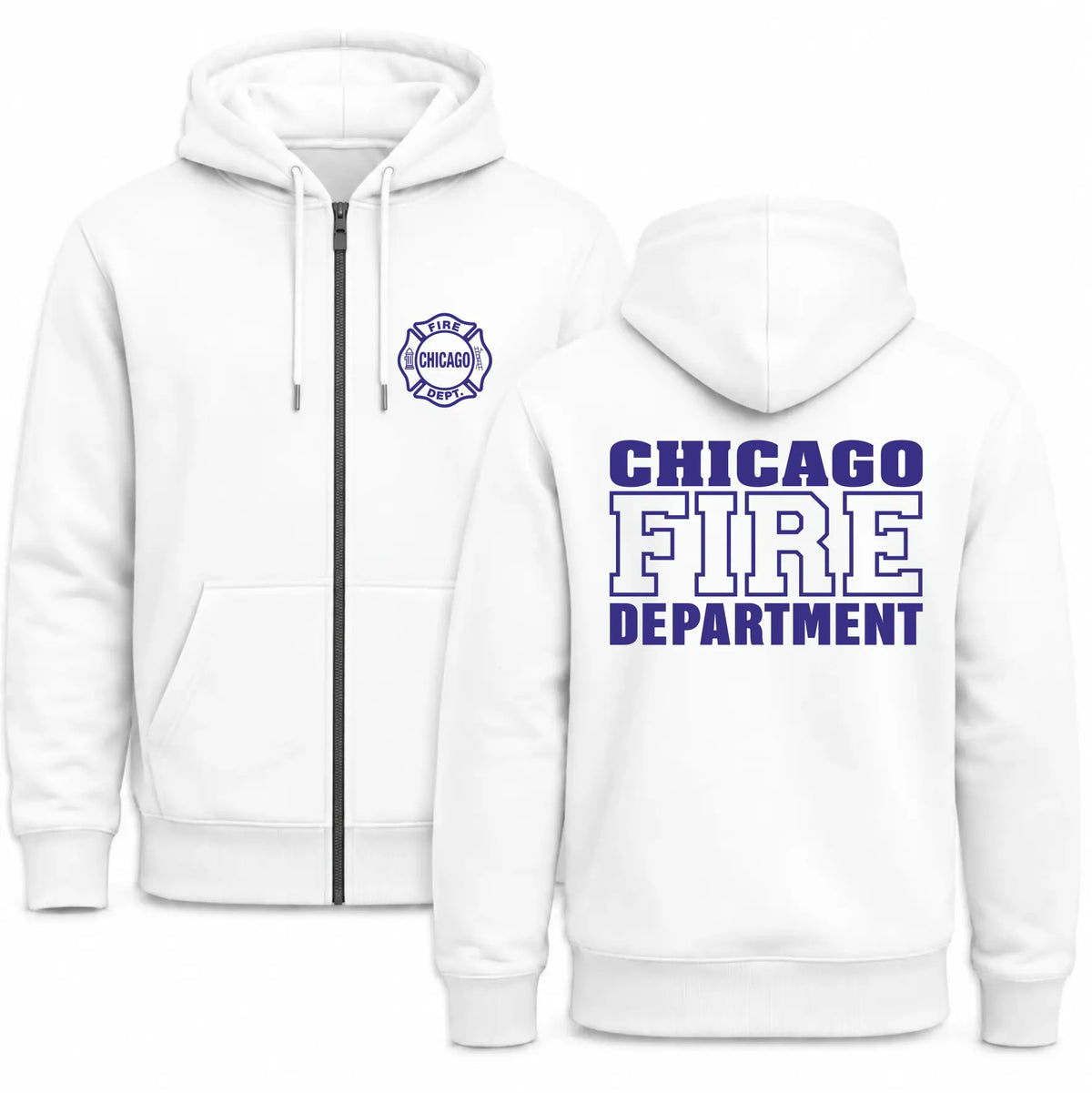 CFD Standard Kapuzenjacke Blue Edition