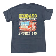 Chicago Fire Dept. T-Shirt Engine 119