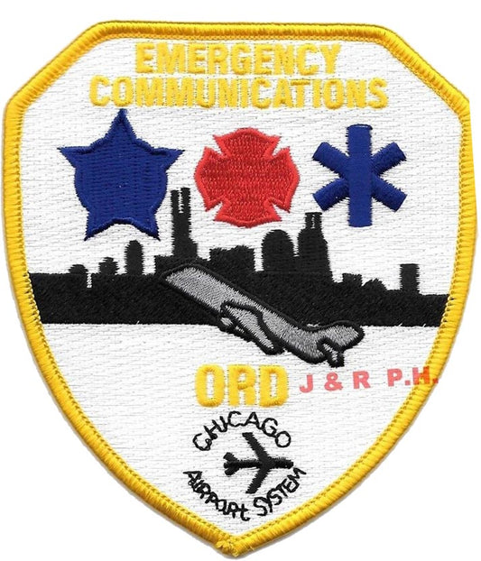 Airport - Chicago O'Hare Airport Communications - Patch/Aufnäher