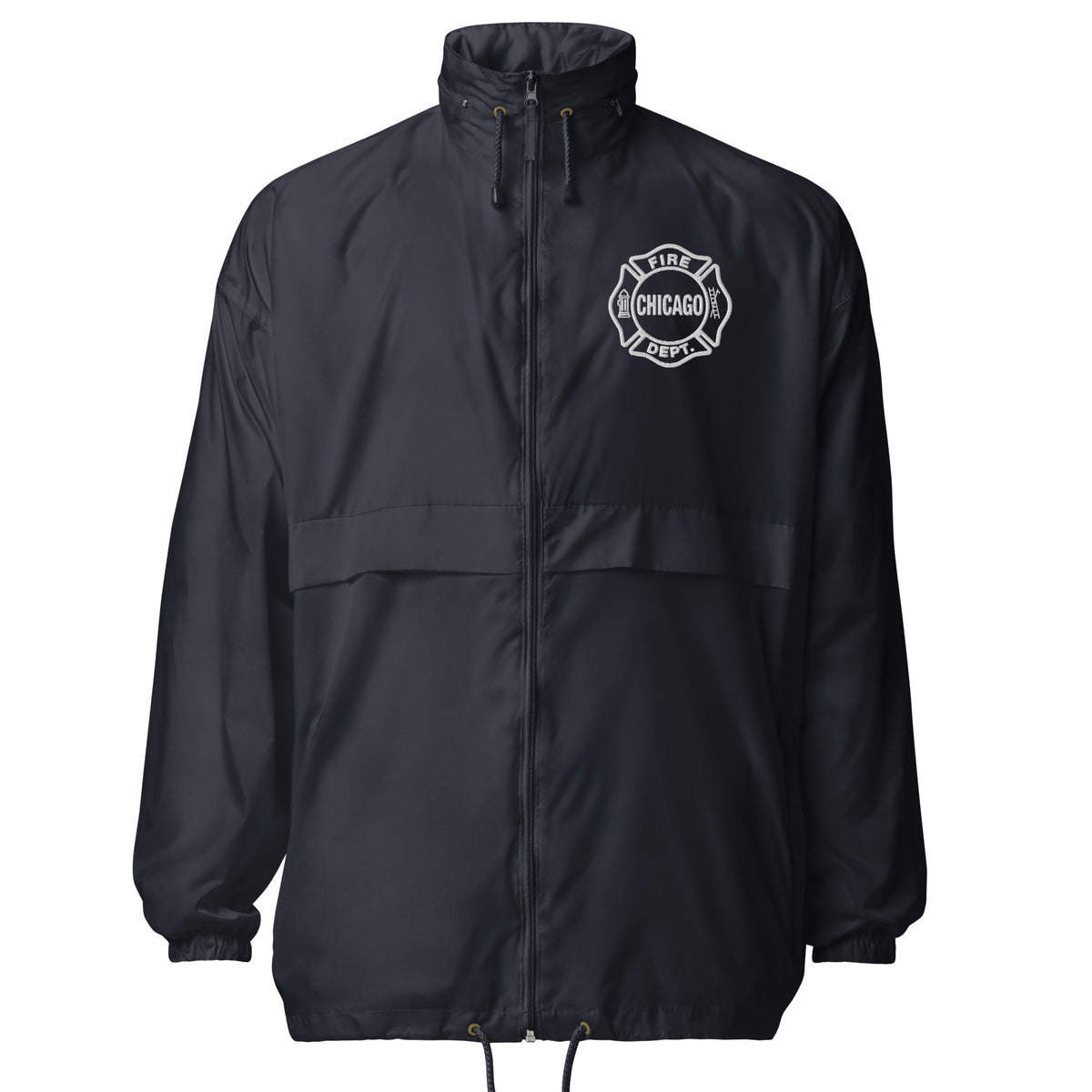 Chicago Fire Dept. - Basic-Unisex-Windbreaker (Stick-Logo)
