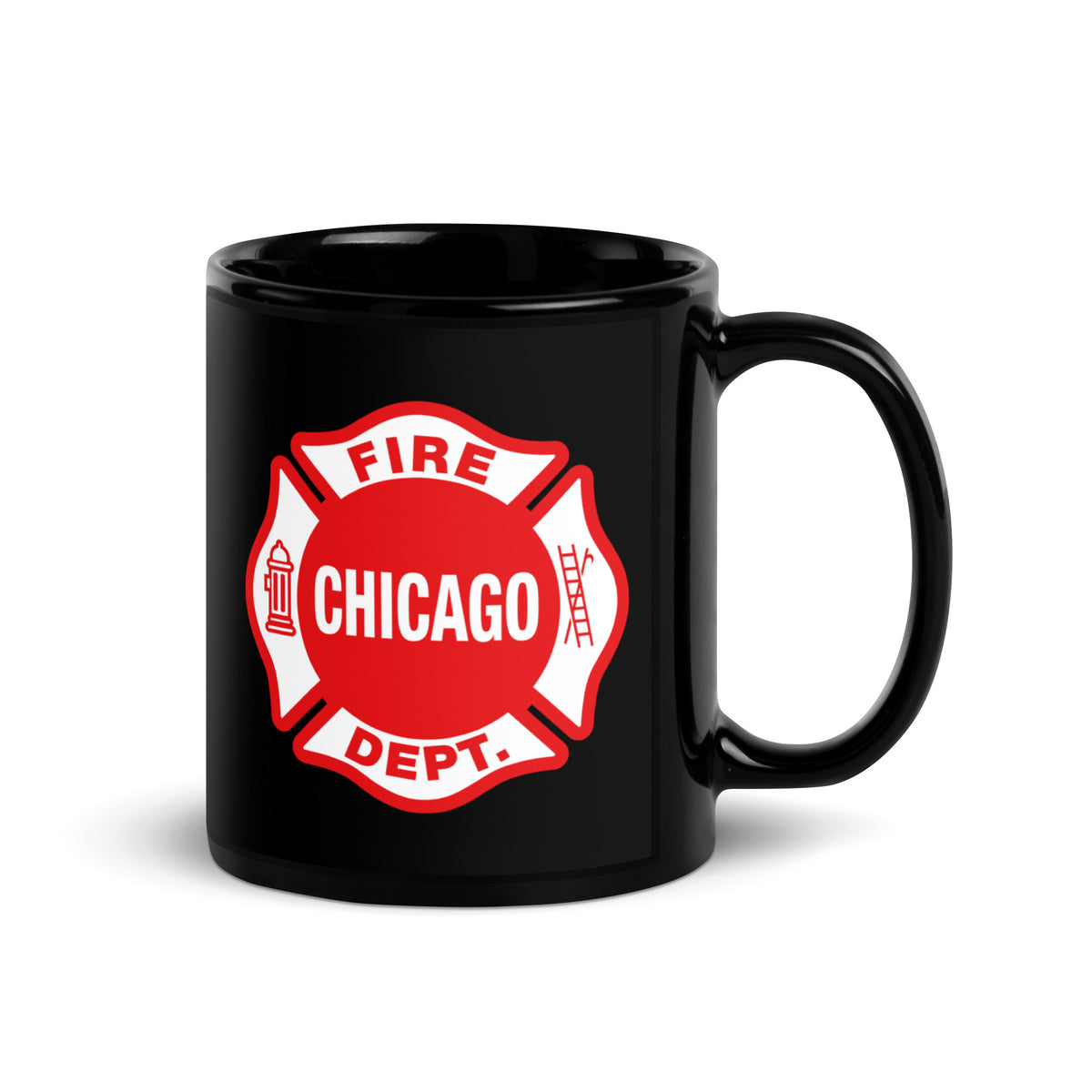 Chicago Fire Dept. - Tasse in schwarz
