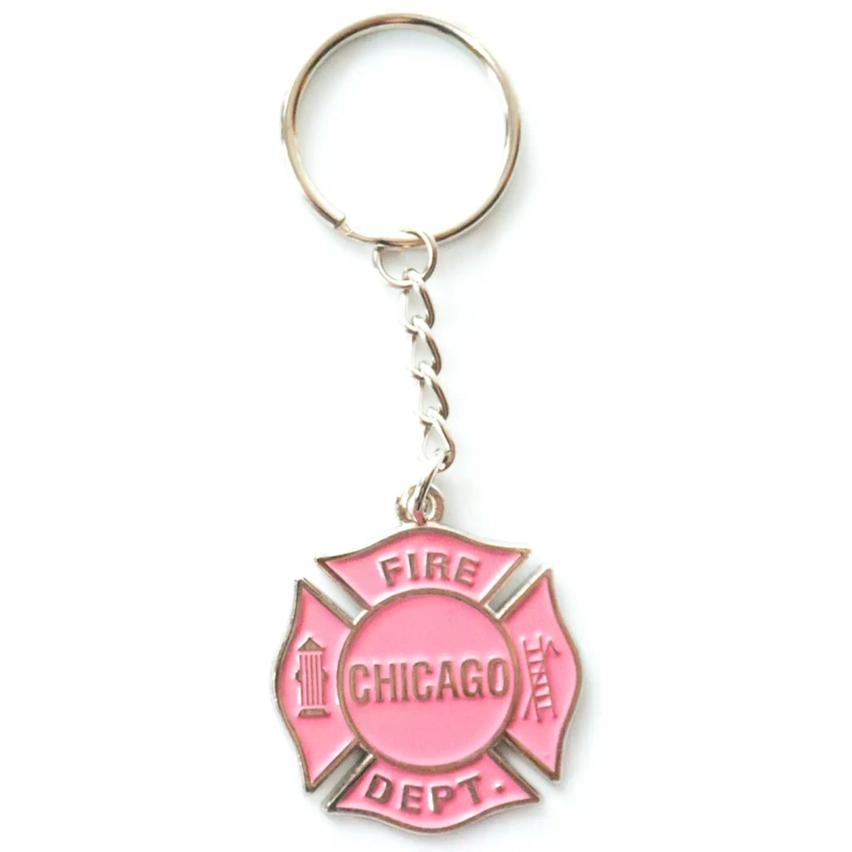 Chicago Fire Dept. - Schlüsselanhänger in rosa