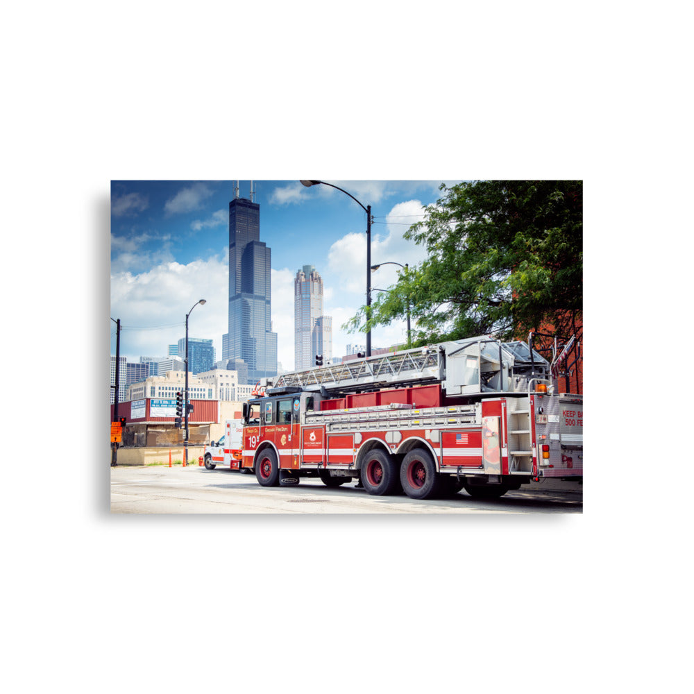 Chicago Fire Dept. - Poster (A1)