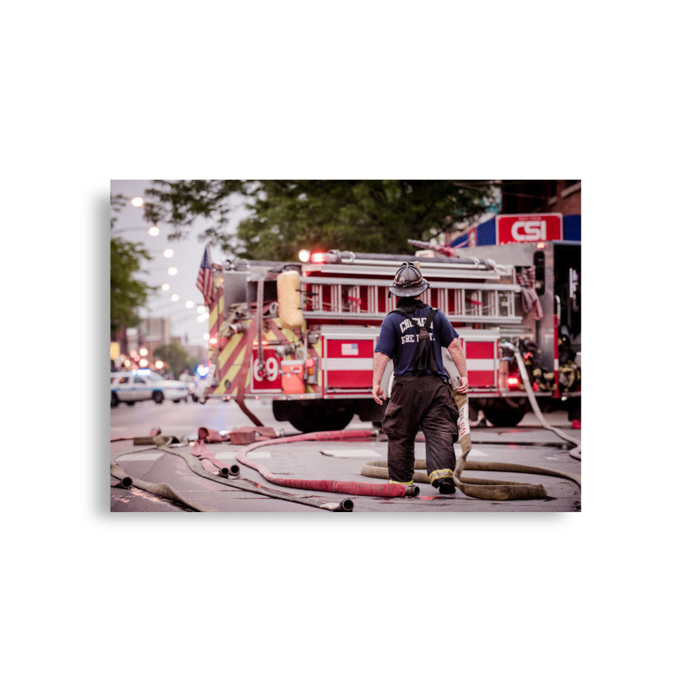 Chicago Fire Dept. - Poster (A1)