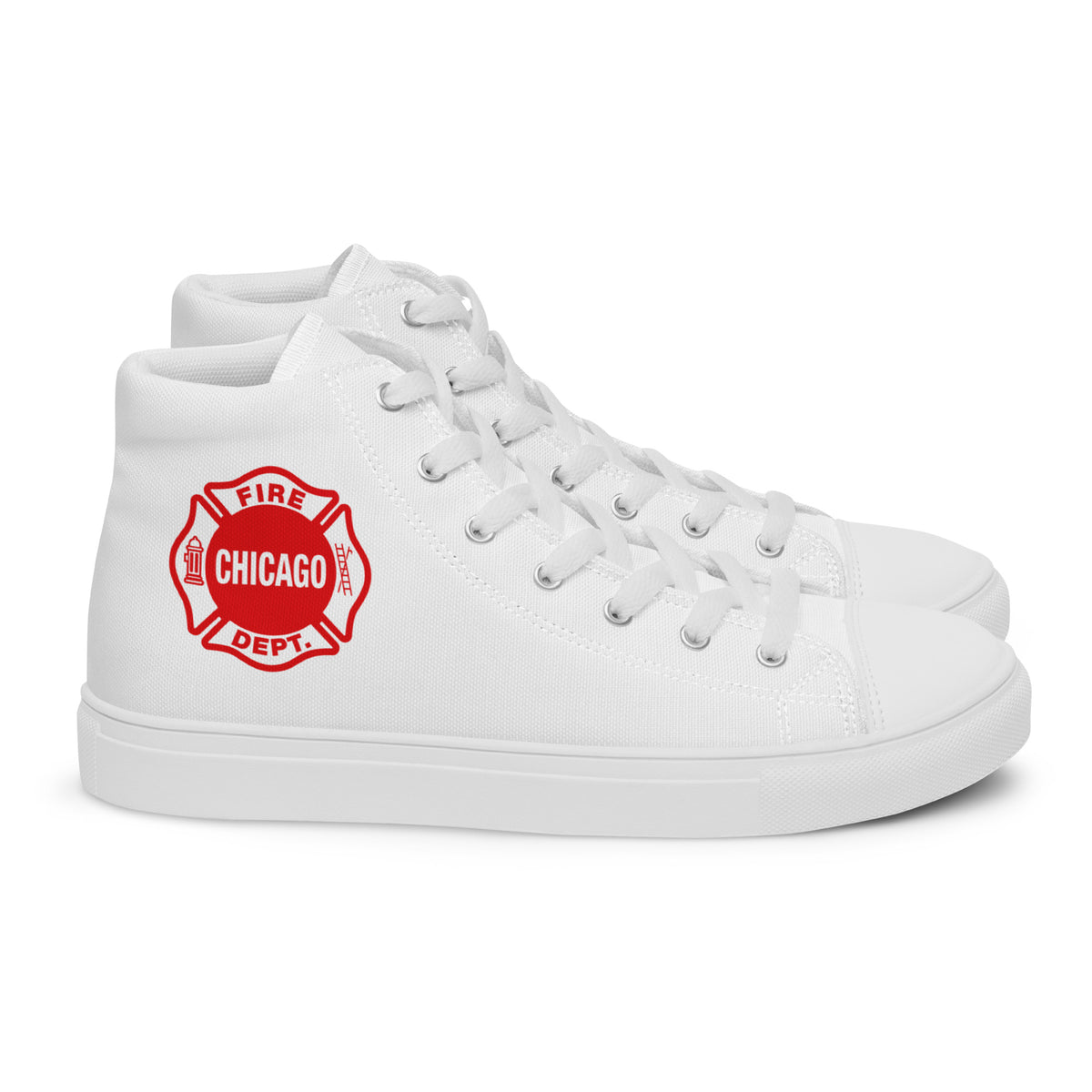 Chicago Fire Dept. - High-Top Leinenschuhe für Herren