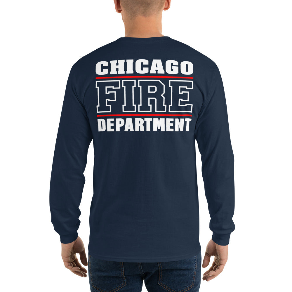 Chicago Fire Dept. - Longshirt (Red Line)