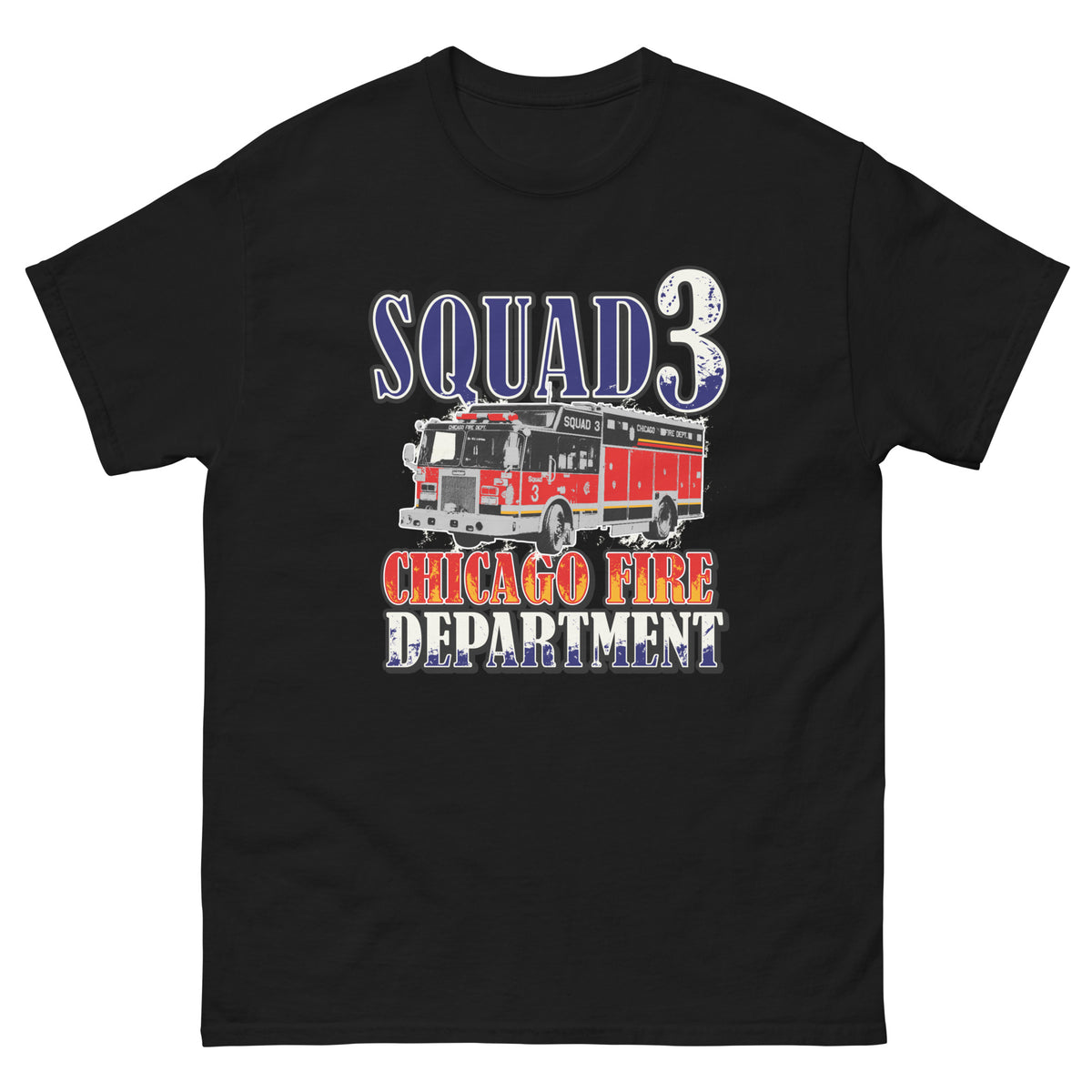 Chicago Fire Dept. - Squad 3 T-Shirt (Neue Version)
