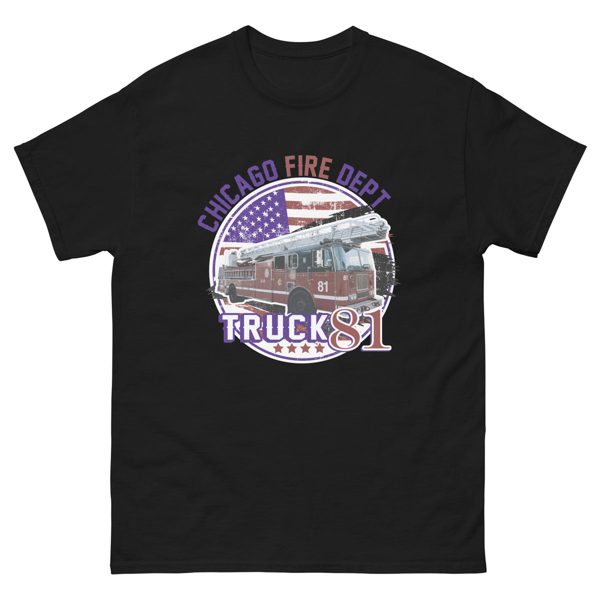 Chicago Fire Dept. - Truck 81 - T-Shirt