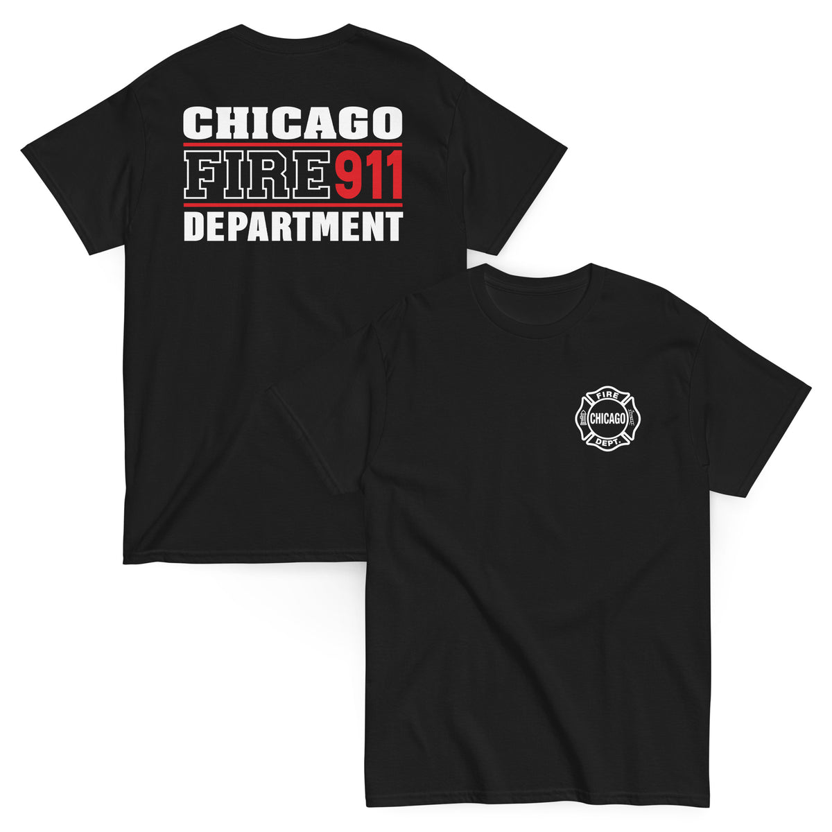 Chicago Fire Dept. - T-Shirt (911 Edition)
