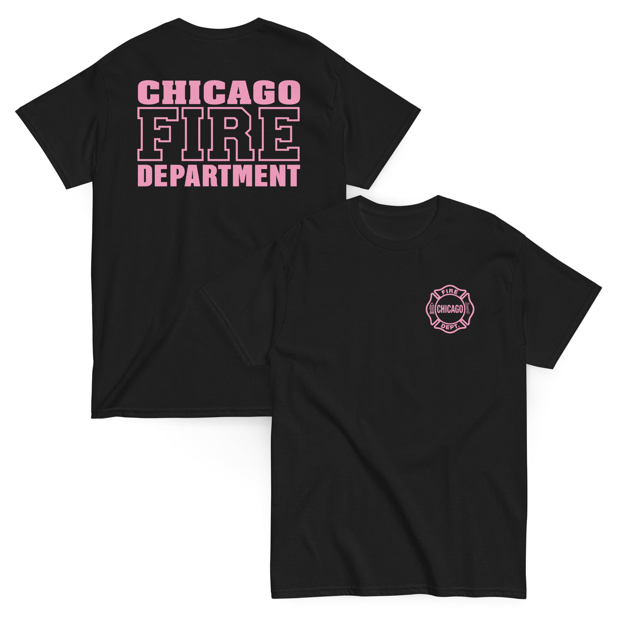 Chicago Fire Dept. - T-Shirt (Pink Edition)