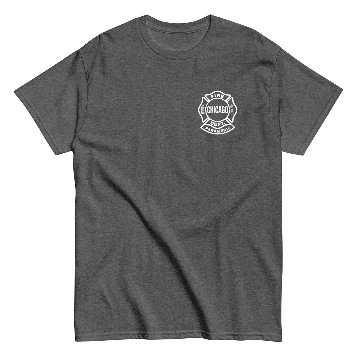 Chicago Fire Dept. Paramedic - T-Shirt in dunkelgrau