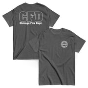 Chicago Fire Dept. - T-Shirt in navyblau