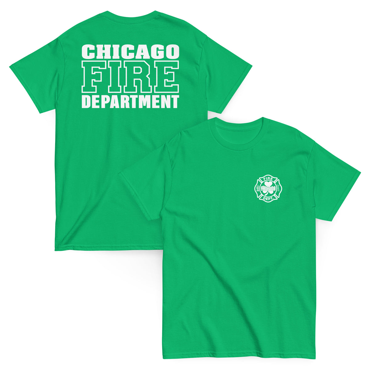 Chicago Fire Dept. - T-Shirt (St. Patricks Day Edition)