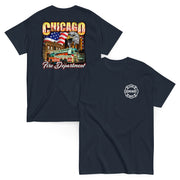 Chicago Fire Dept. - T-Shirt mit Eagle Motiv