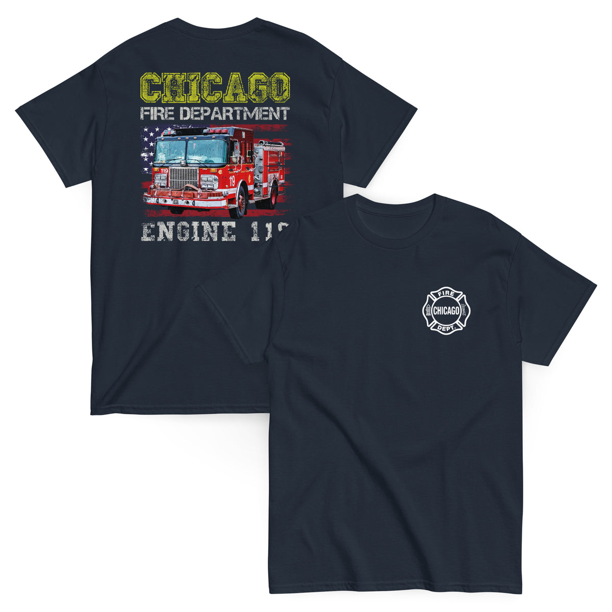 Chicago Fire Dept. - Engine 119 T-Shirt