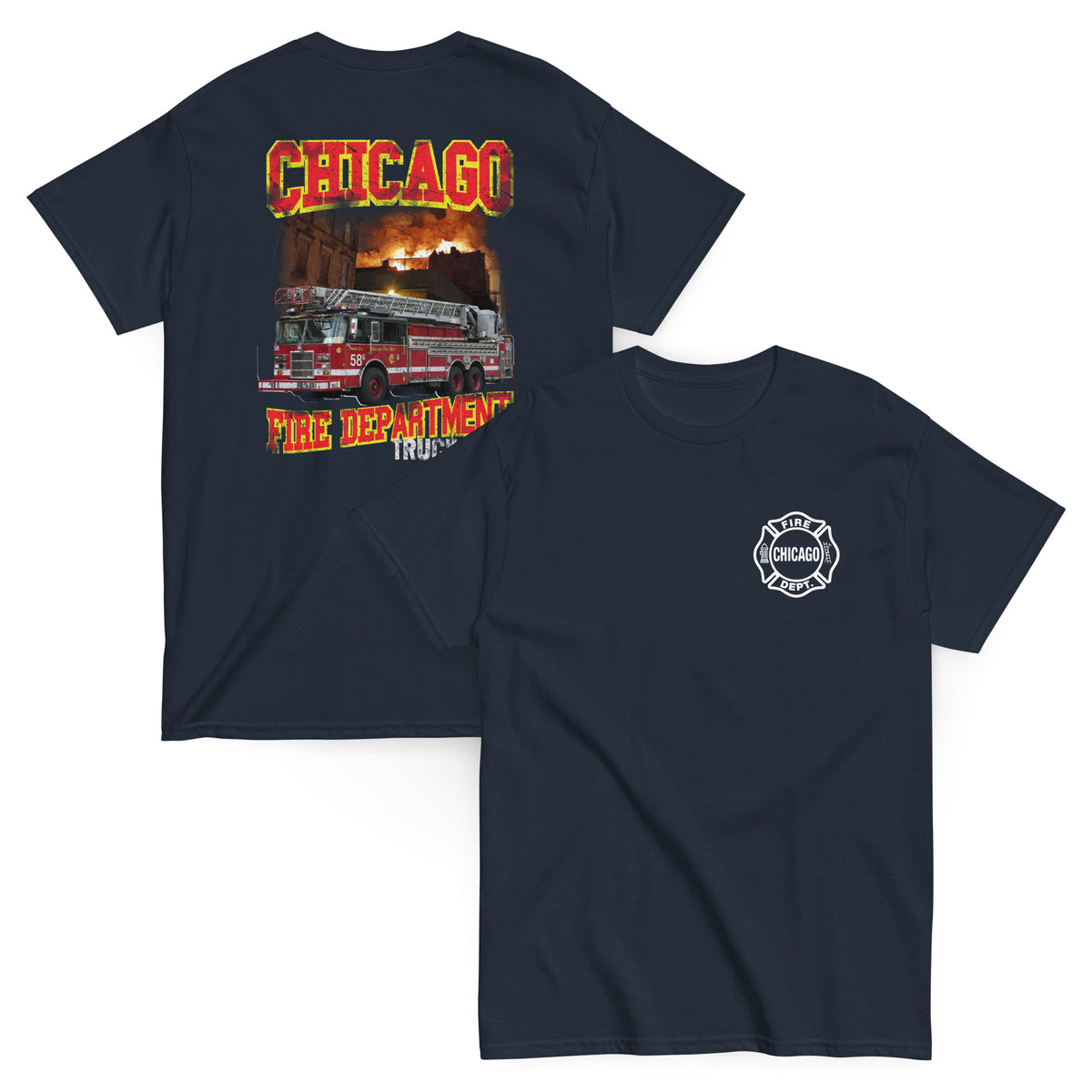 Chicago Fire Dept. - Truck 58 T-Shirt