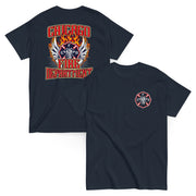 Chicago Fire Dept. - T-Shirt mit Flügel-Motiv