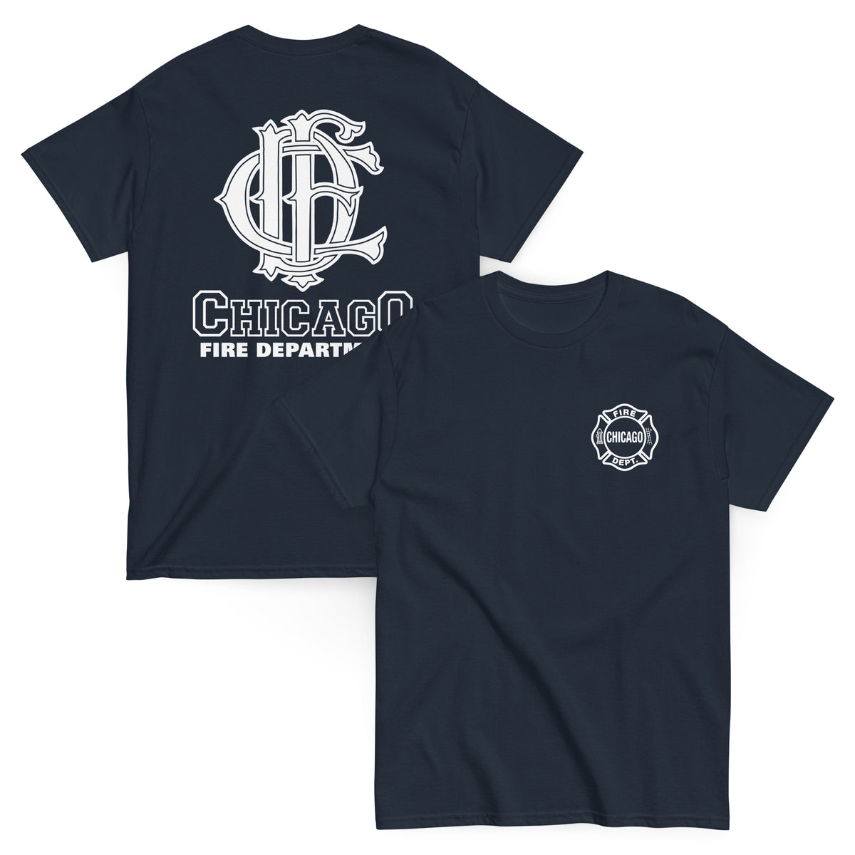 Chicago Fire Dept. - T-Shirt mit CFD Logo