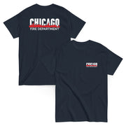 Chicago Fire Dept. - T-Shirt mit Chicago Skyline