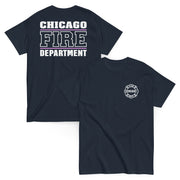 Chicago Fire Dept. - T-Shirt (Pink Line)