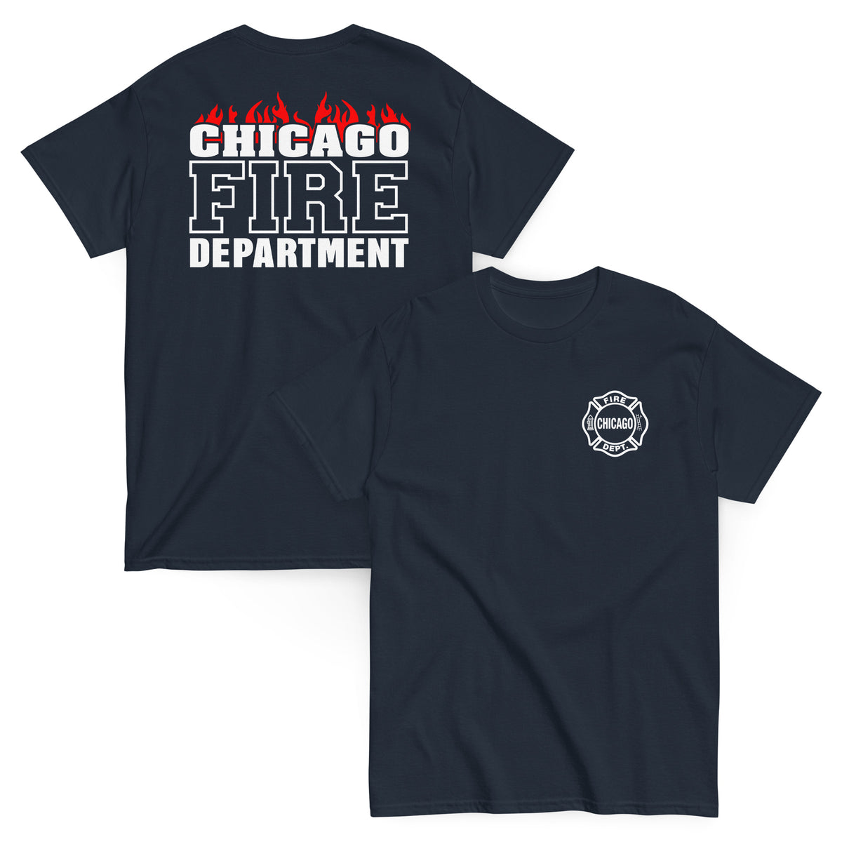 Chicago Fire Dept. - T-Shirt (Flammen Edition)