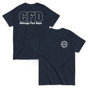 Chicago Fire Dept. - T-Shirt in navyblau