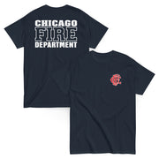 Chicago Fire Dept. - T-Shirt mit Logo und Schriftzug