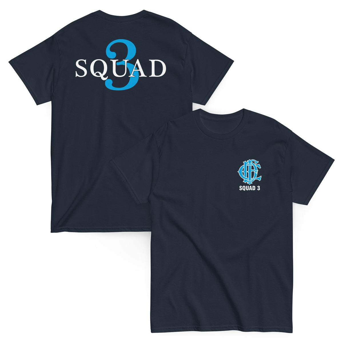 Chicago Fire Dept. - Squad 3 T-Shirt (Blue Edition)