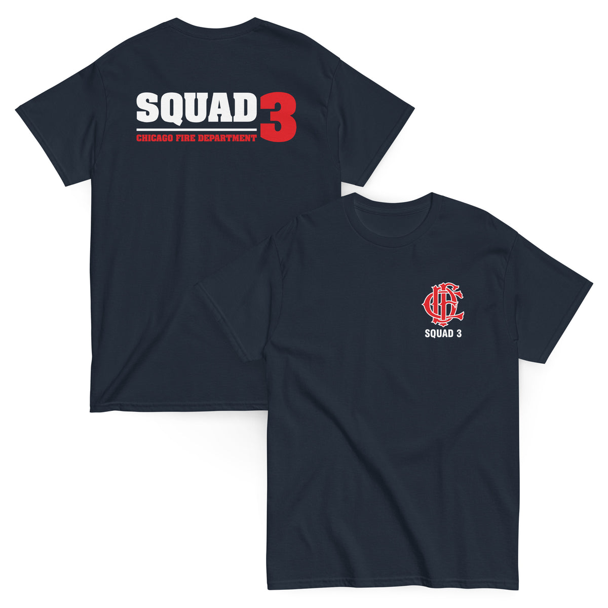 Chicago Fire Dept. - Squad 3 T-Shirt (V2)