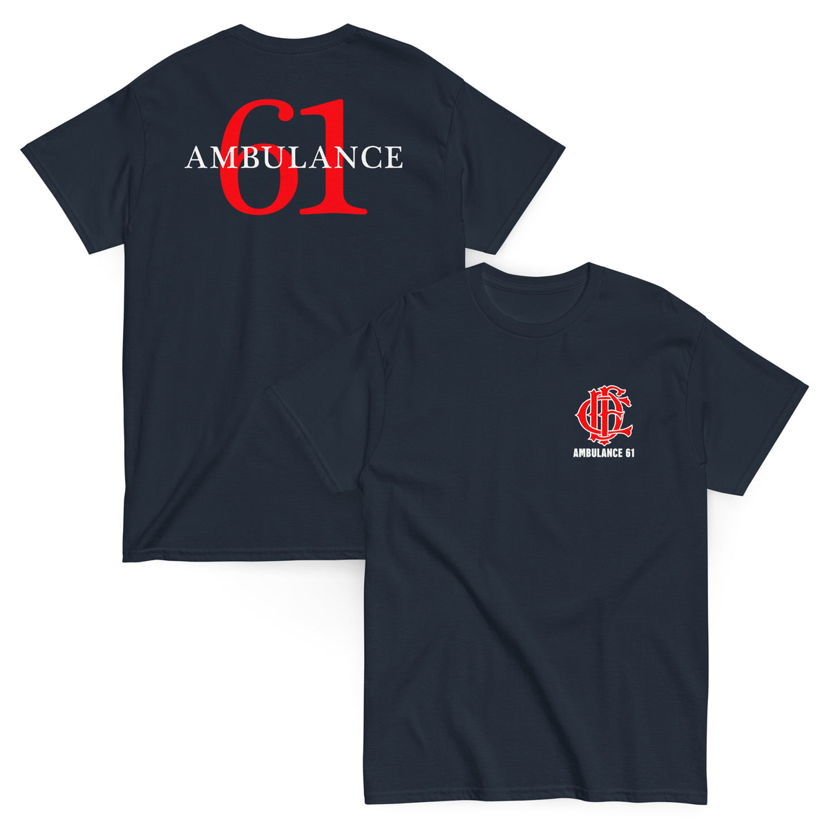 Chicago Fire Dept. - Ambulance 61 T-Shirt