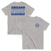 Chicago Fire Dept. - T-Shirt in grau