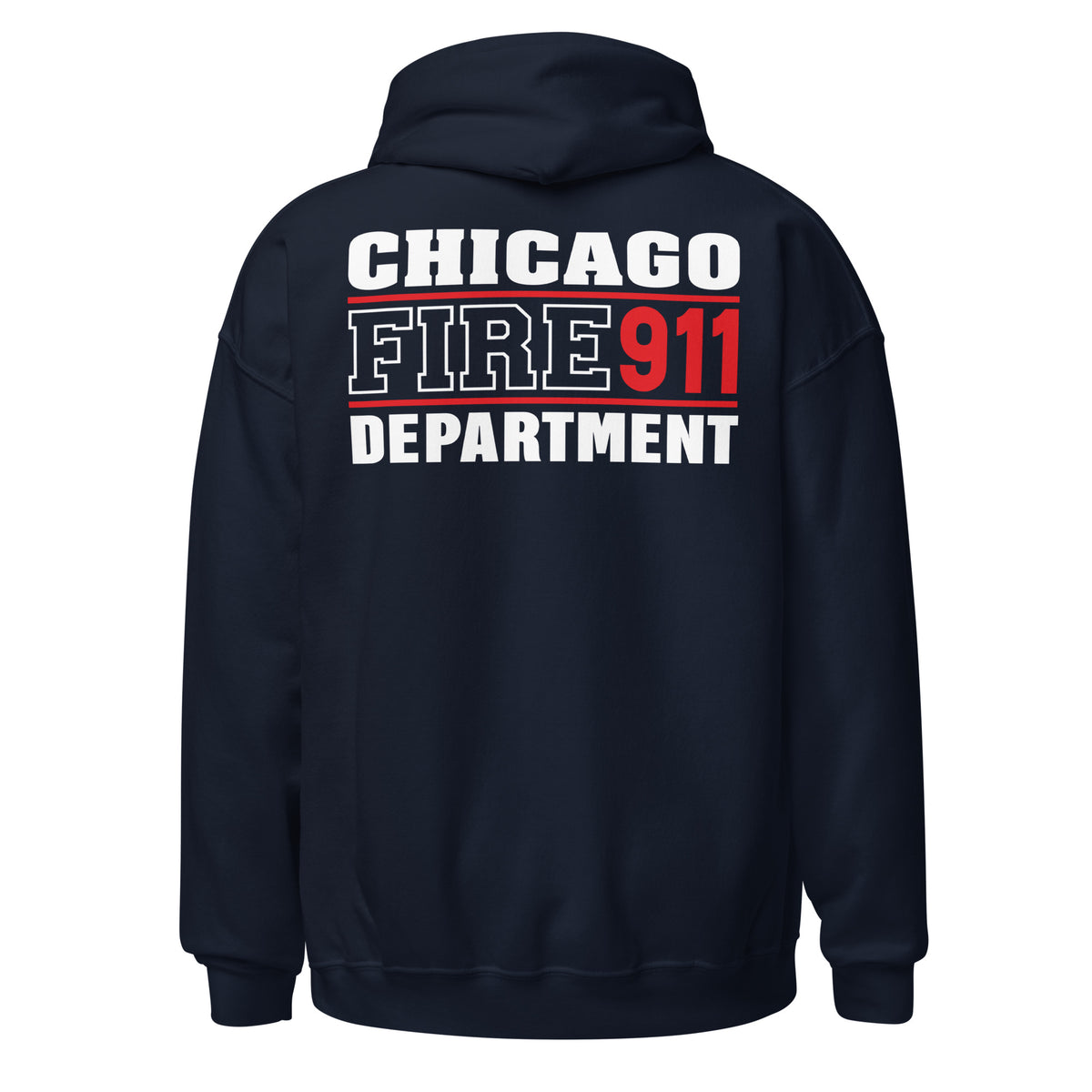 Chicago Fire Dept. - Pullover mit Kapuze (911 Edition)