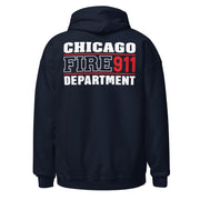 Chicago Fire Dept. - Pullover mit Kapuze (911 Edition)