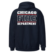 Chicago Fire Dept. - Pullover mit Kapuze (Red Line)