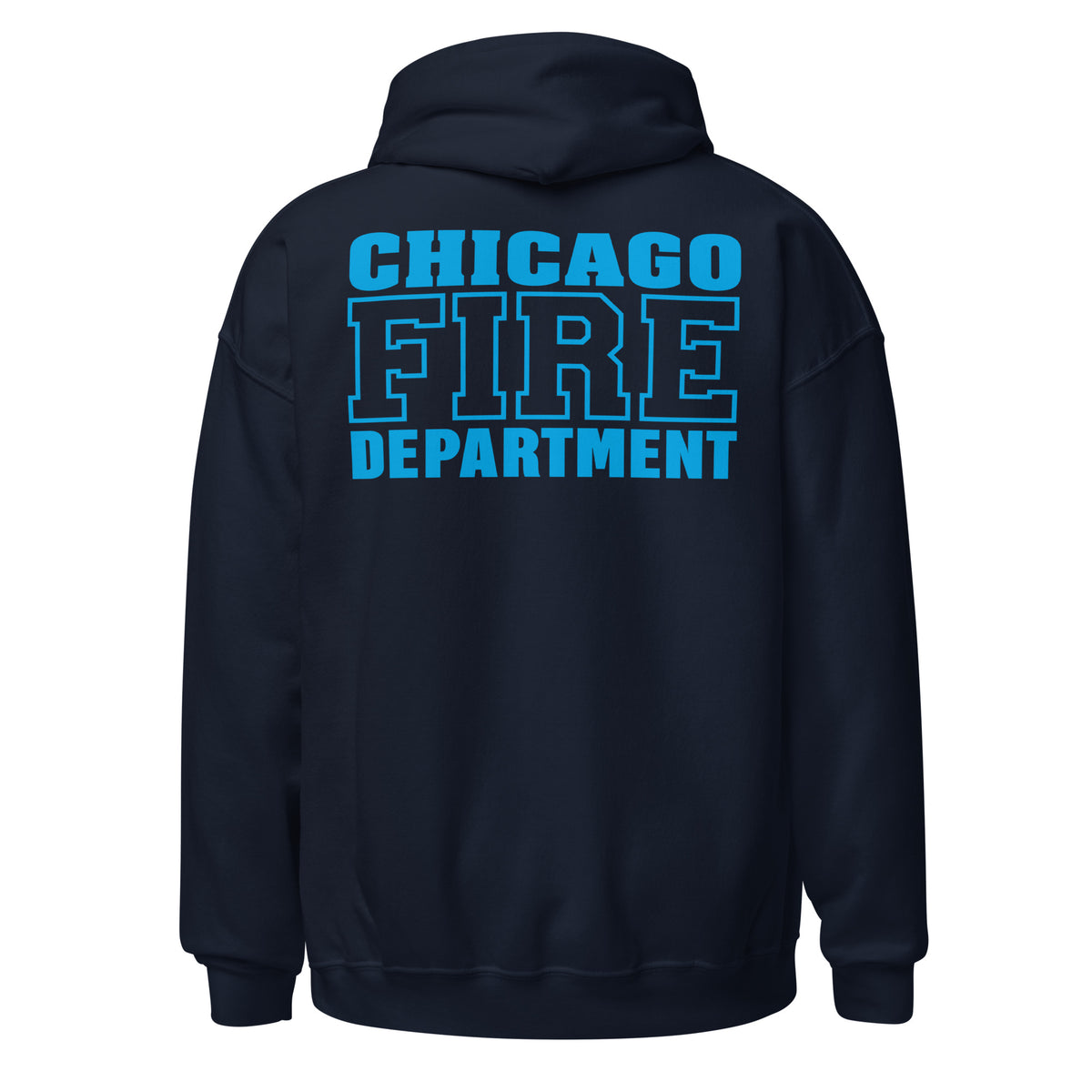 Chicago Fire Dept. - Pullover mit Kapuze (Blue Edition)