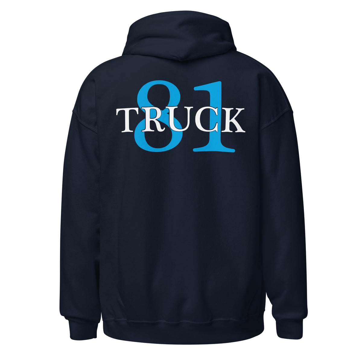 Chicago Fire Dept. - Truck 81 Pullover mit Kapuze (Blue Edition)