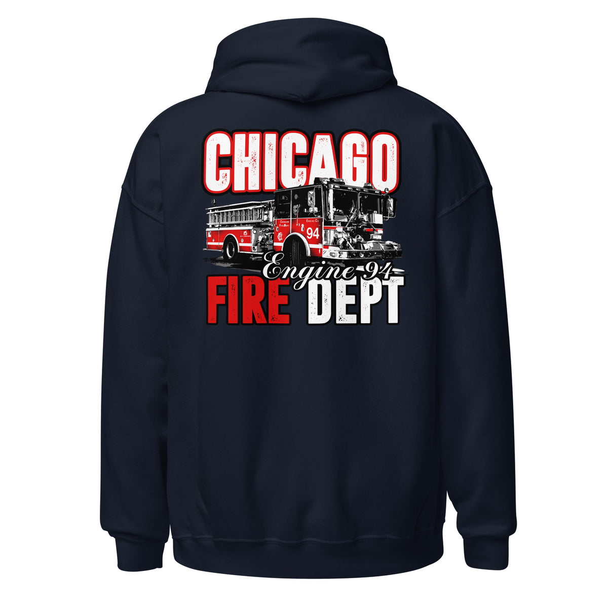Chicago Fire Dept. - Engine 94 Pullover mit Kapuze