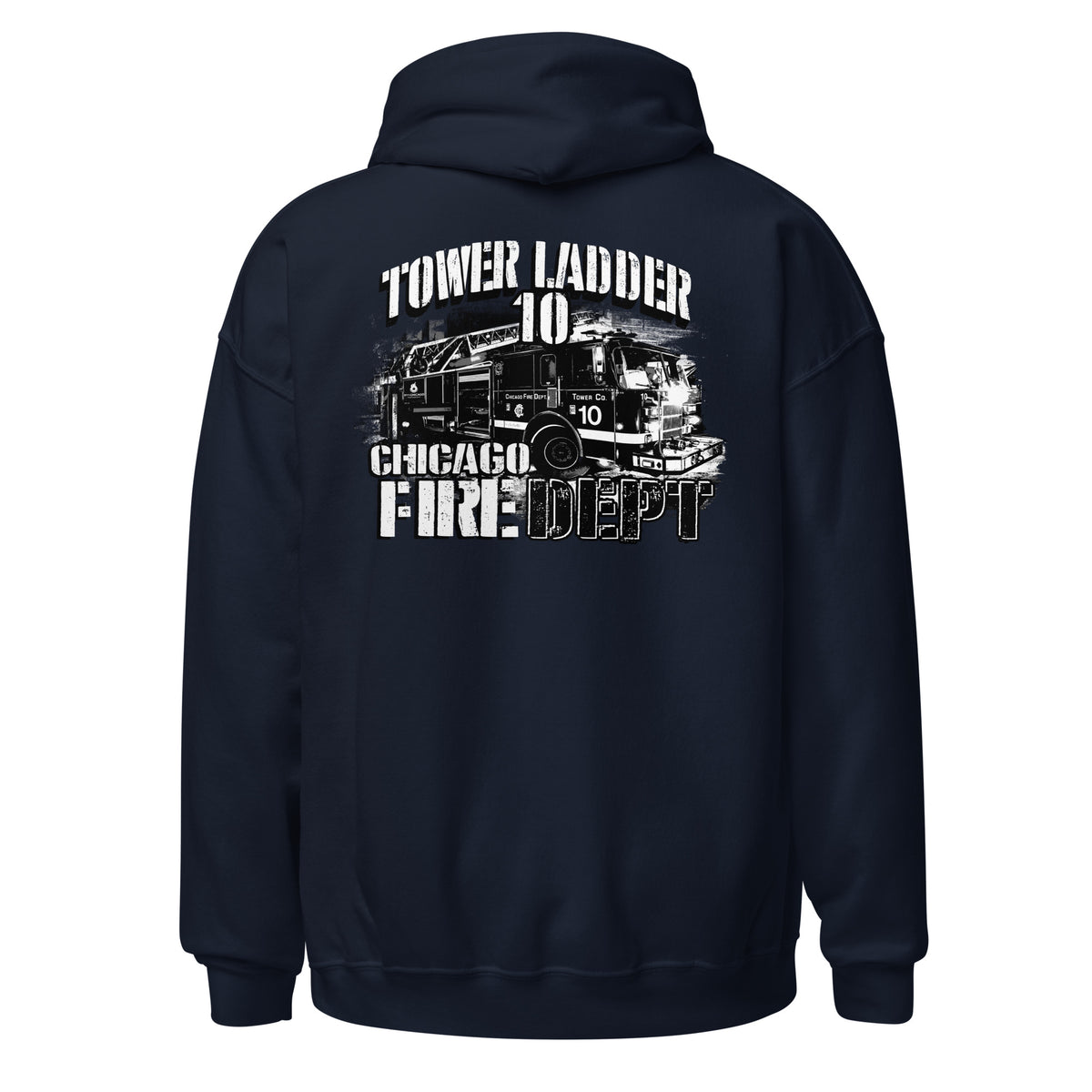 Chicago Fire Dept. - Tower 10 Pullover mit Kapuze