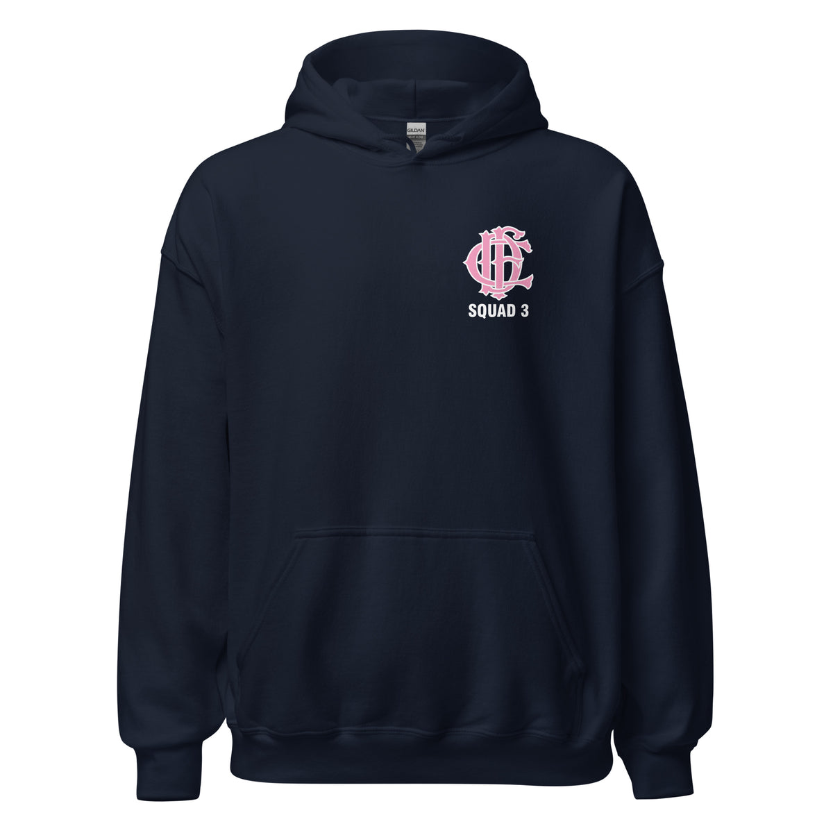 Chicago Fire Dept. - Squad 3 Pullover mit Kapuze (Pink Edition)