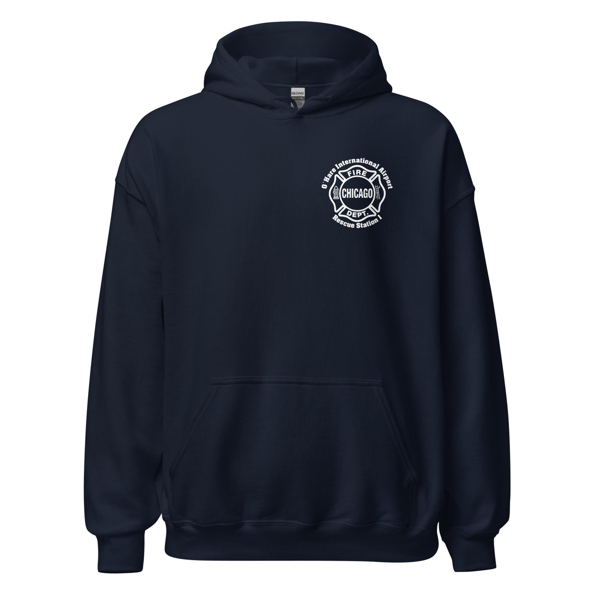 Chicago Fire Dept. - O´Hare International Airport Rescue 1 Kapuzenpullover