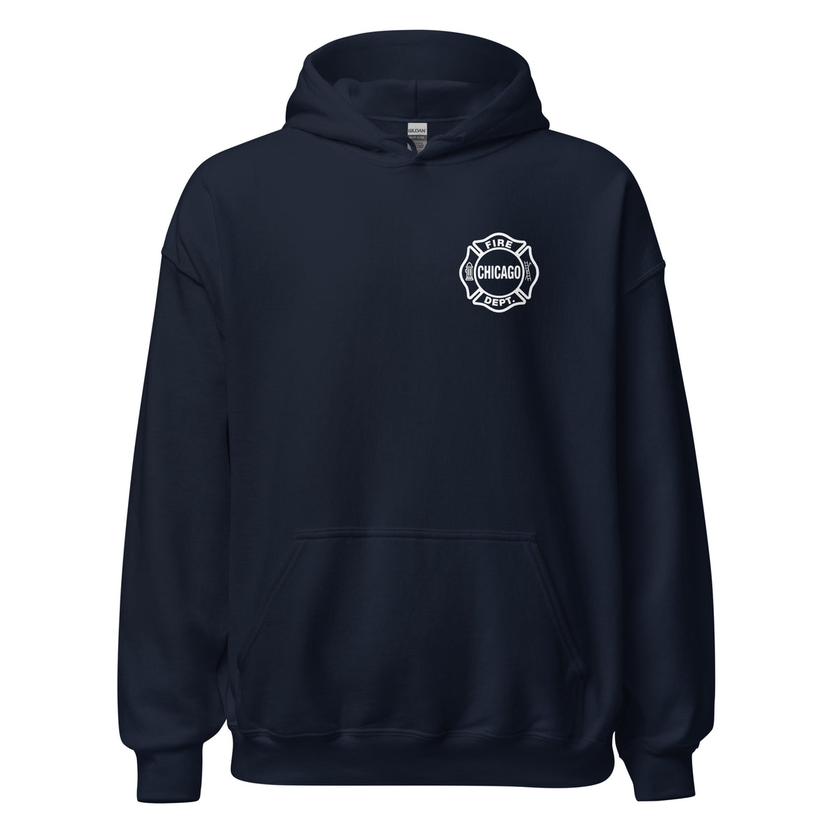 Chicago Fire Dept. - Kapuzenpullover mit Eagle Motiv