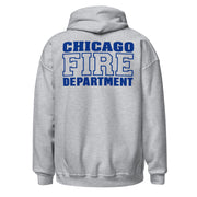 Chicago Fire Dept. - Pullover mit Kapuze in grau