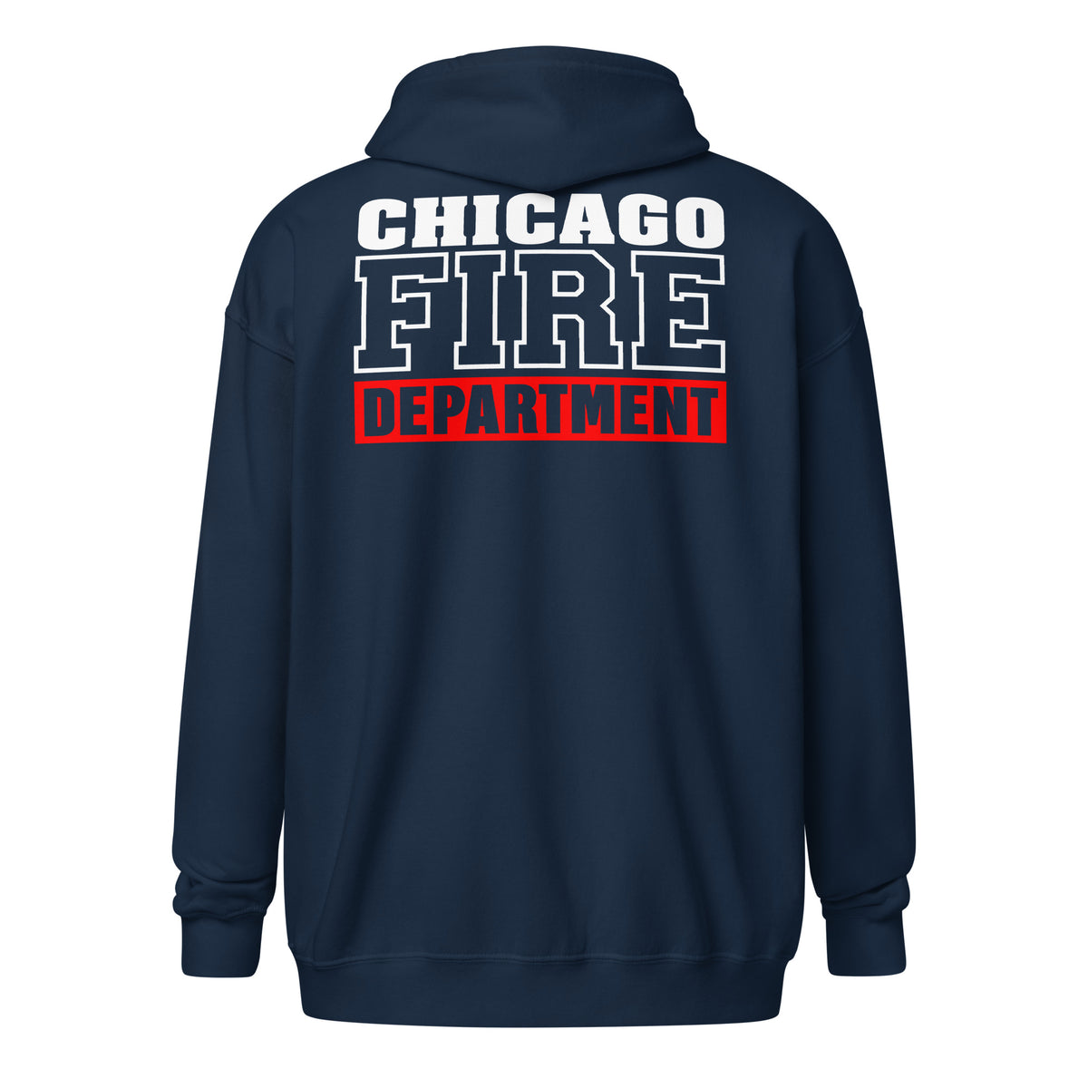 Chicago Fire Dept. - Sweatjacke mit Kapuze